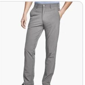 Jos A.Bank gray cotton slacks, 36W, 30L..